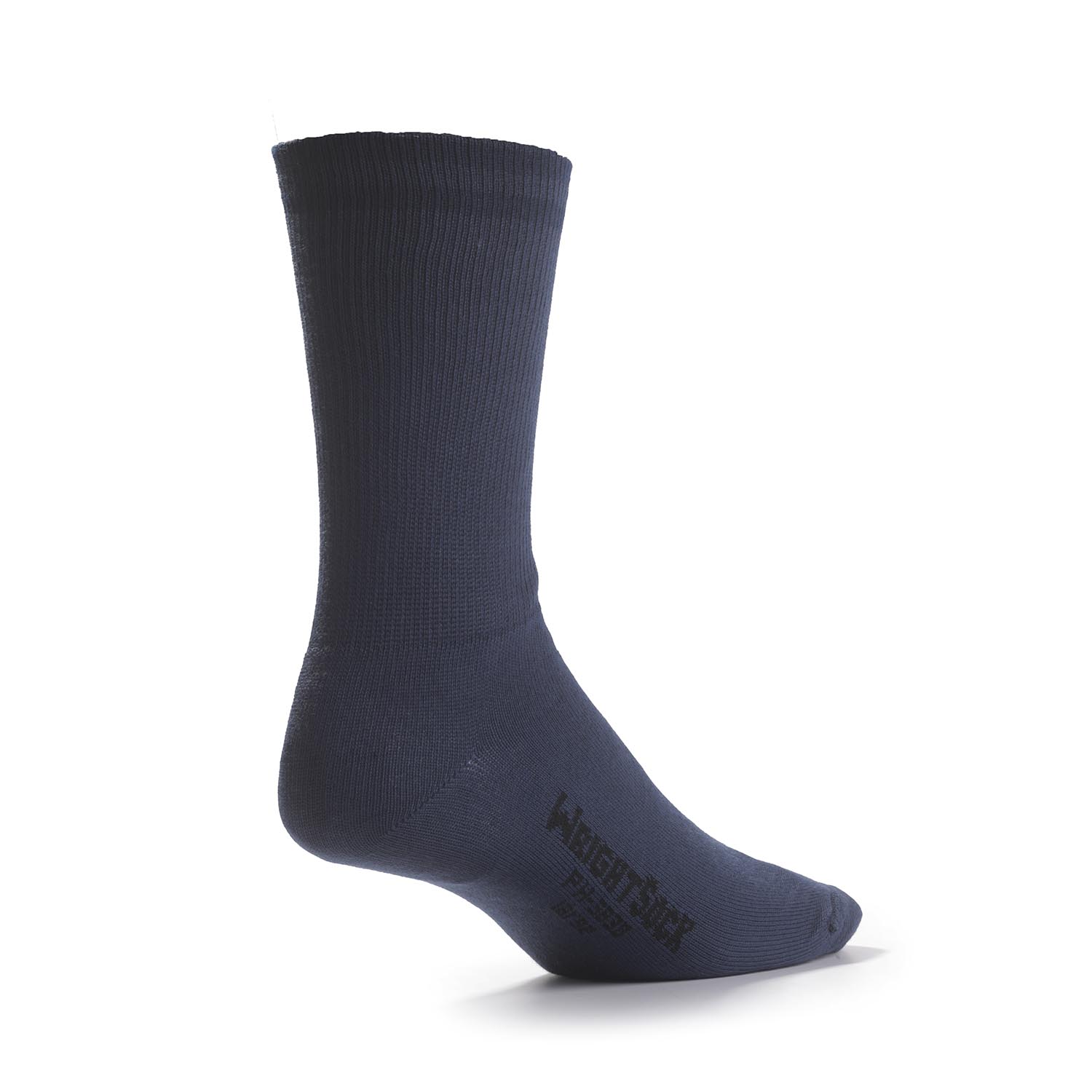 BLUE WRIGHTSOCK DOUBLE LAYER CREW LENGTH SOCK